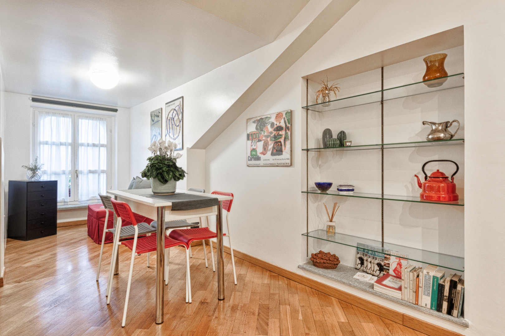 Soggiorno living - Via Maria Vittoria